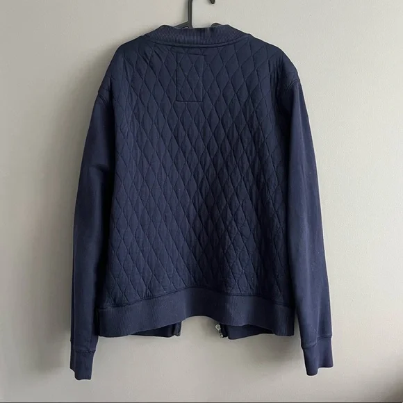 Gap quilted zip up sweatshirt M - Picture 2 of 4
